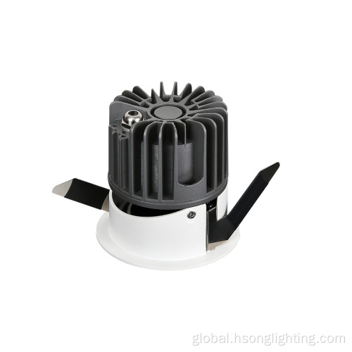 Waterproof Led Cob Recessed Spotlights Waterproof Ip44 Dimmable Spotlight for Kitchen Factory